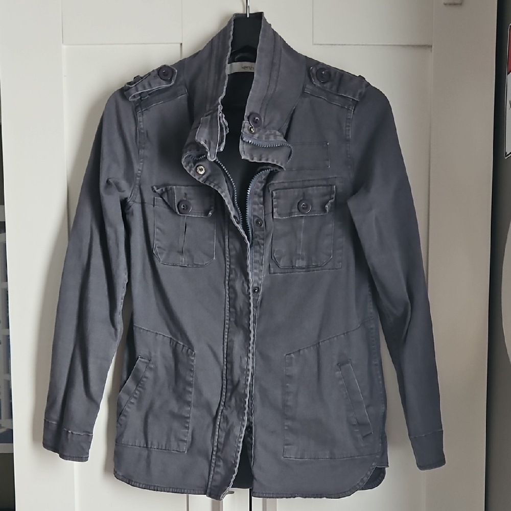 Kersh Charcoal Utility Jacket